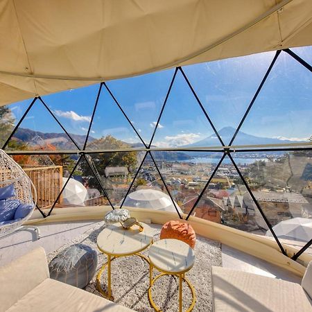Mt,Fuji Glamping Terrace Minenohana - Vacation Stay 35711V Fujikawaguchiko Dış mekan fotoğraf