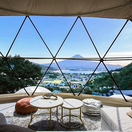 Mt,Fuji Glamping Terrace Minenohana - Vacation Stay 35711V Fujikawaguchiko Dış mekan fotoğraf