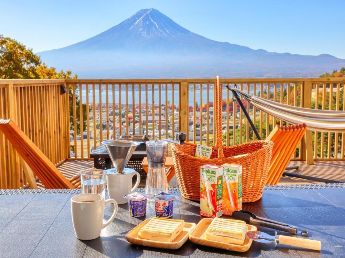 Mt,Fuji Glamping Terrace Minenohana - Vacation Stay 35711V Fujikawaguchiko Dış mekan fotoğraf