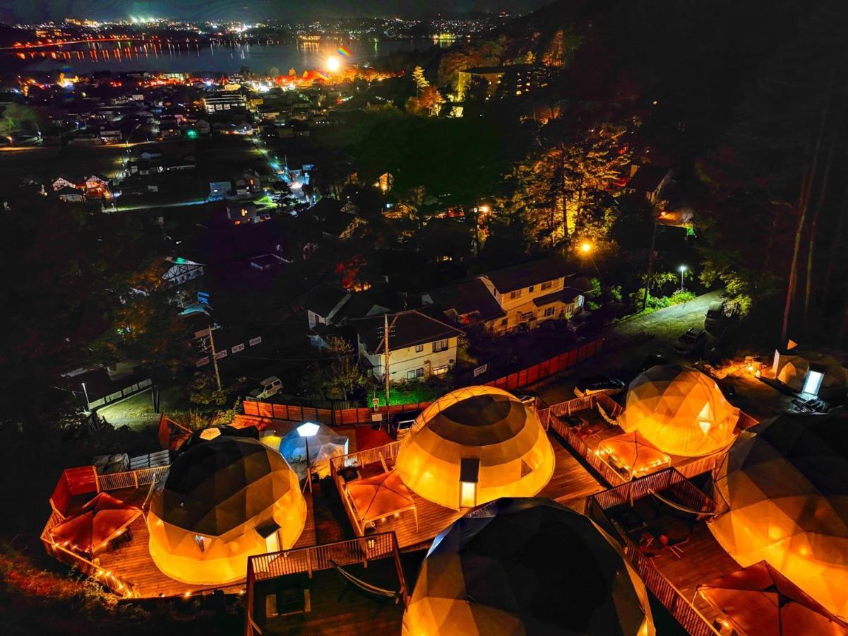 Mt,Fuji Glamping Terrace Minenohana - Vacation Stay 35711V Fujikawaguchiko Dış mekan fotoğraf